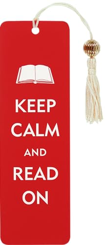 Keep Calm & Read on Beaded Bookmark von Peter Pauper Press