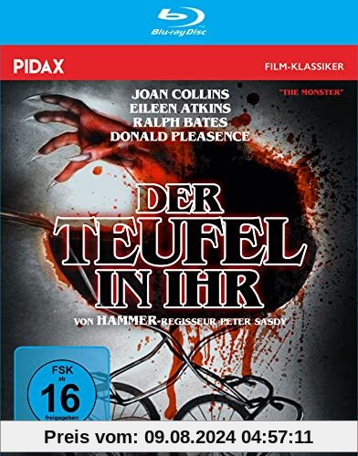 Der Teufel in ihr (The Monster) / Packender Gruselthriller mit Starbesetzung (Pidax Film-Klassiker) [Blu-ray] von Peter Sasdy