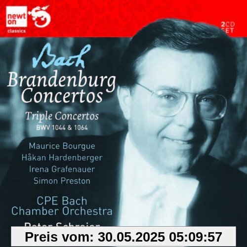 Brandenburgische Konzerte/Triplekonzert von Peter Schreier
