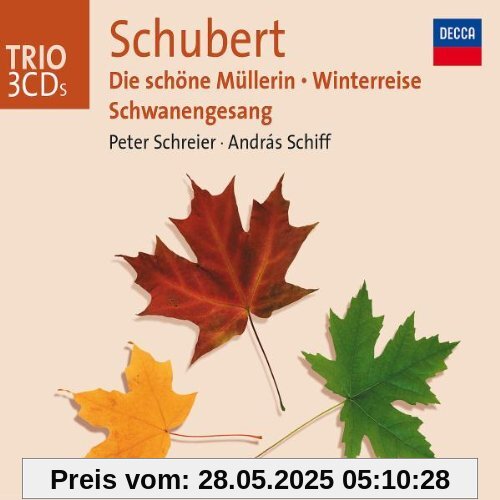 Die Schöne Müllerin/Winterreise/Schwanengesang von Peter Schreier