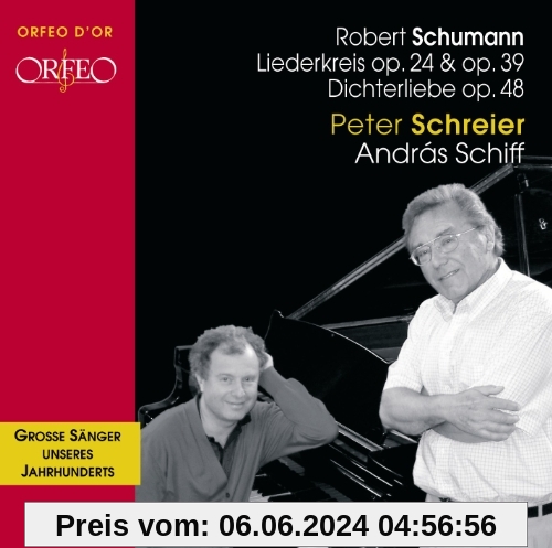Liederkreis Op.24 und Op.39/Dichterliebe Op.48 von Peter Schreier