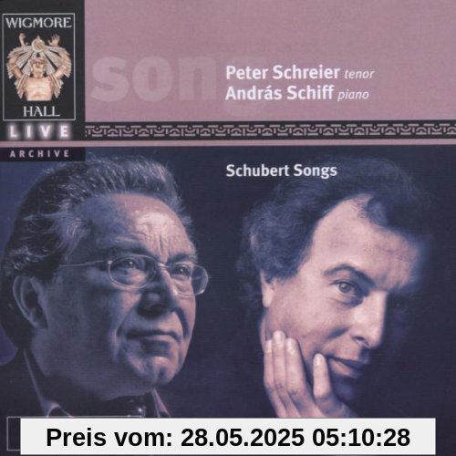Schubert Songs von Peter Schreier