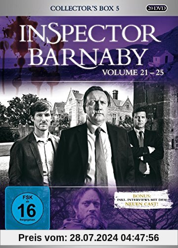 Inspector Barnaby - Collector's Box 5, Vol. 21-25 (20 Discs) von Peter Smith