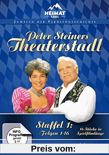 Peter Steiners Theaterstadl - Staffel 1: Folgen 1-16 (Fernsehjuwelen) [8 DVDs] von Peter Steiner