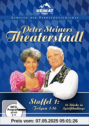 Peter Steiners Theaterstadl - Staffel 1: Folgen 1-16 (Fernsehjuwelen) [8 DVDs] von Peter Steiner