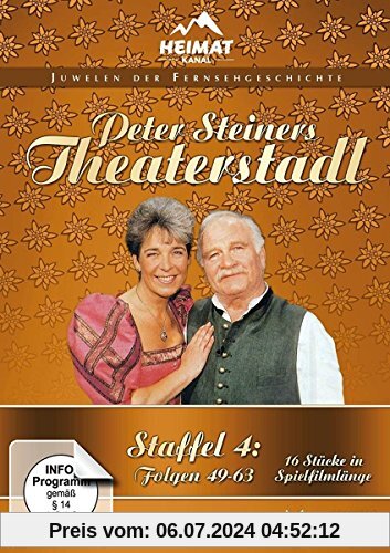 Peter Steiners Theaterstadl - Staffel 4: Folgen 49-63 (8 DVDs) von Peter Steiner