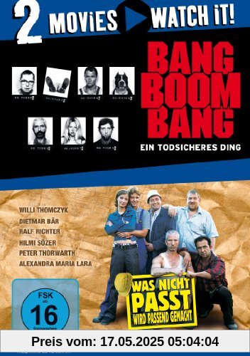 Bang Boom Bang - Ein todsicheres Ding / Was nicht passt, wird passend gemacht [2 DVDs] von Peter Thorwarth