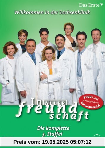 In aller Freundschaft - 3. Staffel (5 DVDs) von Peter Vogel