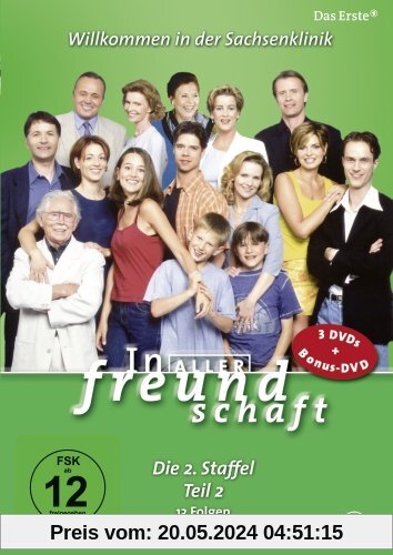 In aller Freundschaft - Die 02. Staffel, Teil 2, 13 Folgen [4 DVDs] von Peter Vogel