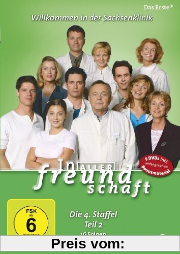 In aller Freundschaft - Die 04. Staffel, Teil 2, 16 Folgen [5 DVDs] von Peter Vogel