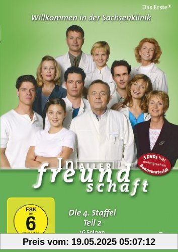 In aller Freundschaft - Die 04. Staffel, Teil 2, 16 Folgen [5 DVDs] von Peter Vogel