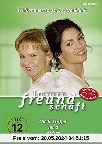 In aller Freundschaft - Die 06. Staffel, Teil 2, 21 Folgen [5 DVDs] von Peter Vogel