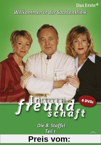 In aller Freundschaft - Die 08. Staffel, Teil 1, 24 Folgen [6 DVDs] von Peter Vogel