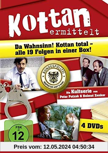 Kottan ermittelt – Alle 19 Folgen in einer Box (4 DVDs) von Peter Vogel