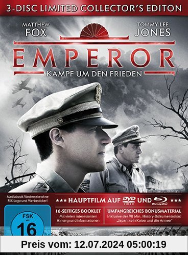 Emperor - Kampf um den Frieden - Mediabook [Blu-ray + 2 DVDs] [Limited Collector's Edition] [Limited Edition] von Peter Webber