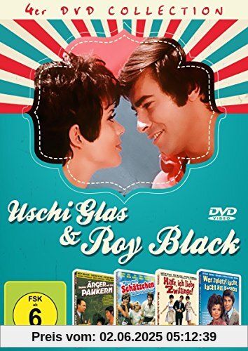 Uschi Glas & Roy Black - 4DVD-Collection (Immer Ärger mit den Paukern / Wenn mein Schätzchen auf die Pauke haut / Hilfe, ich liebe Zwillinge / Wer zuletzt lacht, lacht am bebsten) von Peter Weck