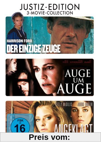 Der Einzige Zeuge / Auge Um Auge / Angeklagt [3 DVDs] von Peter Weir