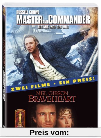 Master and Commander / Braveheart [2 DVDs] von Peter Weir