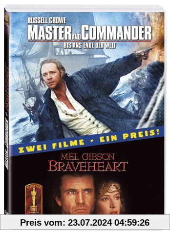 Master and Commander / Braveheart [2 DVDs] von Peter Weir
