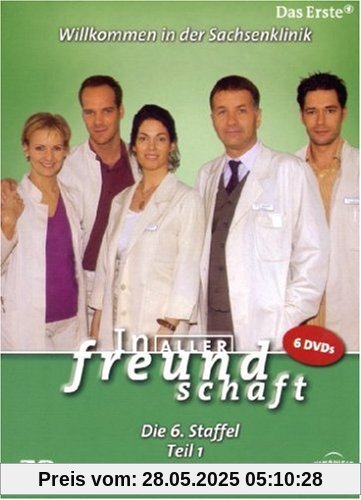 In aller Freundschaft - Die 06. Staffel, Teil 1, 24 Folgen [6 DVDs] von Peter Wekwerth