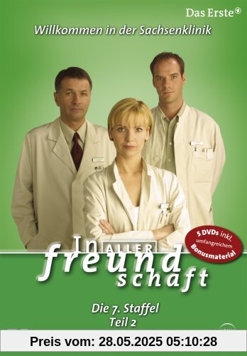 In aller Freundschaft - Die 07. Staffel, Teil 2, 18 Folgen [5 DVDs] von Peter Wekwerth