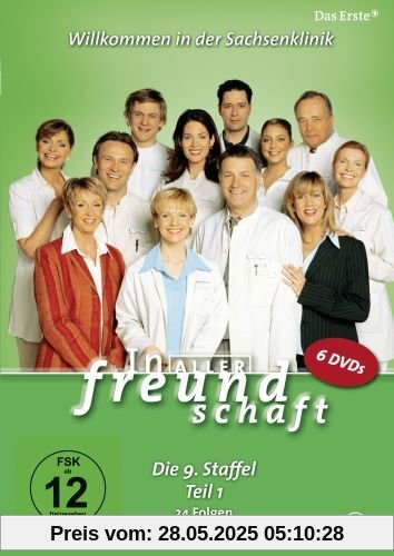 In aller Freundschaft - Die 09. Staffel, Teil 1, 24 Folgen [6 DVDs] von Peter Wekwerth