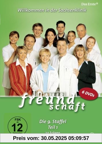 In aller Freundschaft - Die 09. Staffel, Teil 1, 24 Folgen [6 DVDs] von Peter Wekwerth