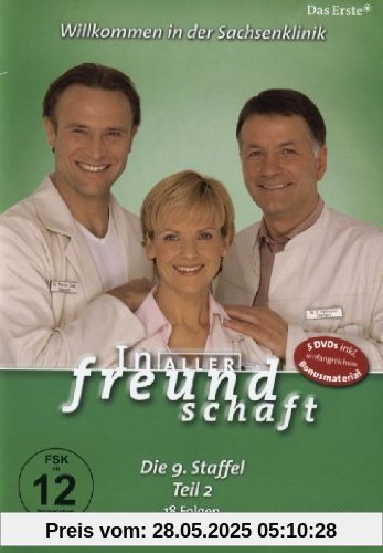 In aller Freundschaft - Die 09. Staffel, Teil 2, 18 Folgen [5 DVDs] von Peter Wekwerth