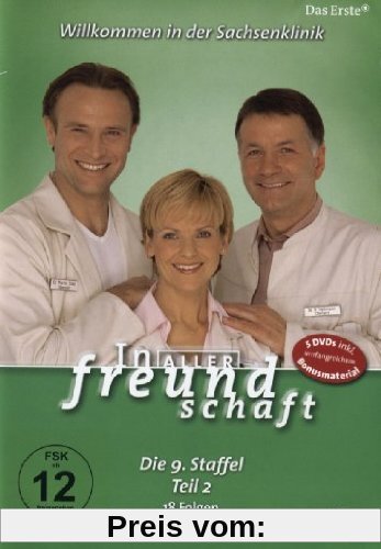In aller Freundschaft - Die 09. Staffel, Teil 2, 18 Folgen [5 DVDs] von Peter Wekwerth