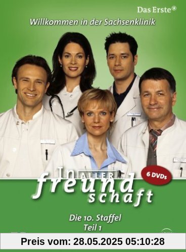 In aller Freundschaft - Die 10. Staffel, Teil 1, 24 Folgen (6 DVDs) von Peter Wekwerth