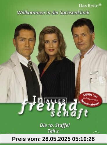 In aller Freundschaft - Die 10. Staffel, Teil 2, 18 Folgen (5 DVDs) von Peter Wekwerth