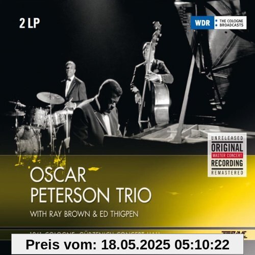 1961 Cologne Gürzenich Concert Hall [Vinyl LP] von Peterson, Oscar Trio