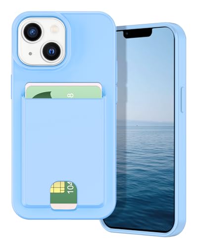 Petocase Schutzhülle für iPhone 14 Plus, Brieftaschenformat, Kartenfach, ultradünne Passform, flexibles TPU-Gel, Gummi, weiche Haut, Silikon, Schutzhülle für Apple iPhone 14 Plus 6,7 Zoll (17 cm Petocase Schutzhülle für iPhone 14 Plus, Brieftaschenformat, Kartenfach, ultradünne Passform, flexibles TPU-Gel, Gummi, weiche Haut, Silikon, Schutzhülle für Apple iPhone 14 Plus 6,7 Zoll (17 cm von Petocase