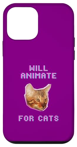 Animiert für Katzen, lustiger Katzenliebhaber, witziges Haustier Hülle für iPhone 12 mini Animiert für Katzen, lustiger Katzenliebhaber, witziges Haustier Hülle für iPhone 12 mini von Pets Co.