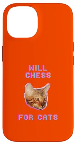 Will Chess For Cats Lustiges, schrulliges Katzen-Strategiespiel Hülle für iPhone 14 von Pets Co.