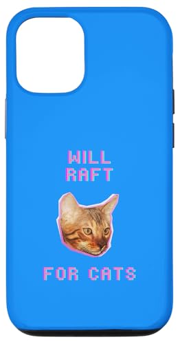 Will Rafting für Katzen, lustiges Tierliebhaber-Abenteuer Hülle für iPhone 12/12 Pro von Pets Co.