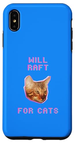 Will Rafting für Katzen, lustiges Tierliebhaber-Abenteuer Hülle für iPhone XS Max Will Rafting für Katzen, lustiges Tierliebhaber-Abenteuer Hülle für iPhone XS Max von Pets Co.