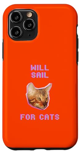 Will Sailing For Cats, lustiges nautisches Bootsabenteuer Hülle für iPhone 11 Pro Will Sailing For Cats, lustiges nautisches Bootsabenteuer Hülle für iPhone 11 Pro von Pets Co.