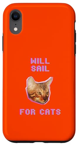 Will Sailing For Cats, lustiges nautisches Bootsabenteuer Hülle für iPhone XR von Pets Co.
