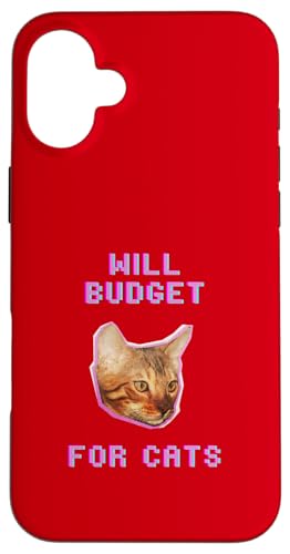 Wird Budgetierung für Katzen Lustiger Humor zur Finanzierung von Haustieren Hülle für iPhone 16 Plus Wird Budgetierung für Katzen Lustiger Humor zur Finanzierung von Haustieren Hülle für iPhone 16 Plus von Pets Co.