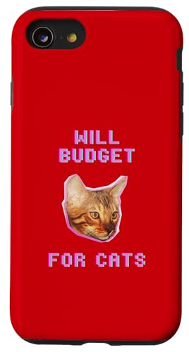 Wird Budgetierung für Katzen Lustiger Humor zur Finanzierung von Haustieren Hülle für iPhone SE (2020) / 7 / 8 von Pets Co.