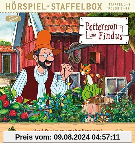 Pettersson und Findus - Staffelbox 1 + 2 (mp3-CD) - Das Original-Hörspiel zur TV-Serie von Pettersson und Findus