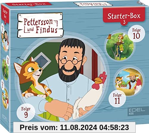 Pettersson und Findus - Starter-Box (3) - Folge 9-11 - Die Original-Hörspiele zur TV-Serie von Pettersson und Findus