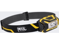 Petzl ARIA 2R Kopflampe Schwarz / gelb Kompakte, wiederaufladbare, robuste und wasserdichte Stirnlampe, deren Licht für die Sicht in der Nähe und die Bewegung ausgelegt ist. 600 Lumen (E071AA00) von Petzl