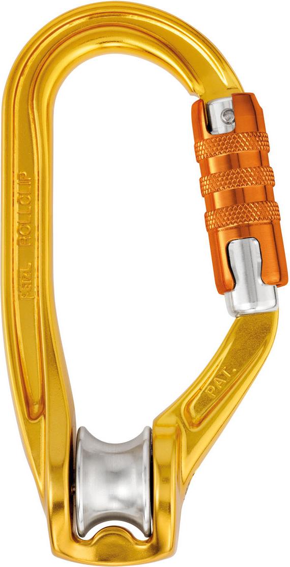 Petzl P74 ROLLCLIP PULLEY Ohne Verriegelung Carabiner (P74) von Petzl