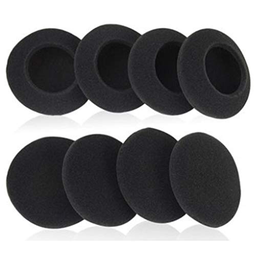 Peukerty 6 cm Kopfhörer-Schwamm-Abdeckung, verdickte Ohren, Baumwolle, Schaumstoff-Mikrofon-Abdeckung Peukerty 6 cm Kopfhörer-Schwamm-Abdeckung, verdickte Ohren, Baumwolle, Schaumstoff-Mikrofon-Abdeckung von Peukerty