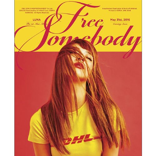 F(X) LUNA - [FREE SOMEBODY] 1st Mini Album CD+48p Photo Book+1p Photo Card K-POP Sealed von Pewesv