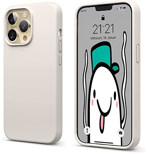 PfX Original Candy Case Hülle geeignet für iPhone 13 Mini - Premium 3 Schichtige Hülle aus edlem Liquid Silikon (iPhone 13 Mini, Marshmallow) von PfX