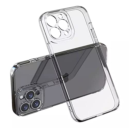 PfX Transparente Hülle 2.0 mit integriertem Staubschutz und extra Kameraschutz geeignet für iPhone 13 - Silikonhülle 2.0 Edition - Verbesserte Version 2021 - (iPhone 13) von PfX