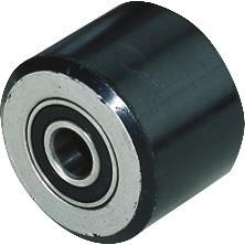 Pfaff Gabelrolle PU Naben-L.70mm Rad-B.70mm D.80mm 034527100027 von Pfaff